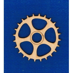 Koło zębate  35cm , trybik zegara, mechanizm nr. X